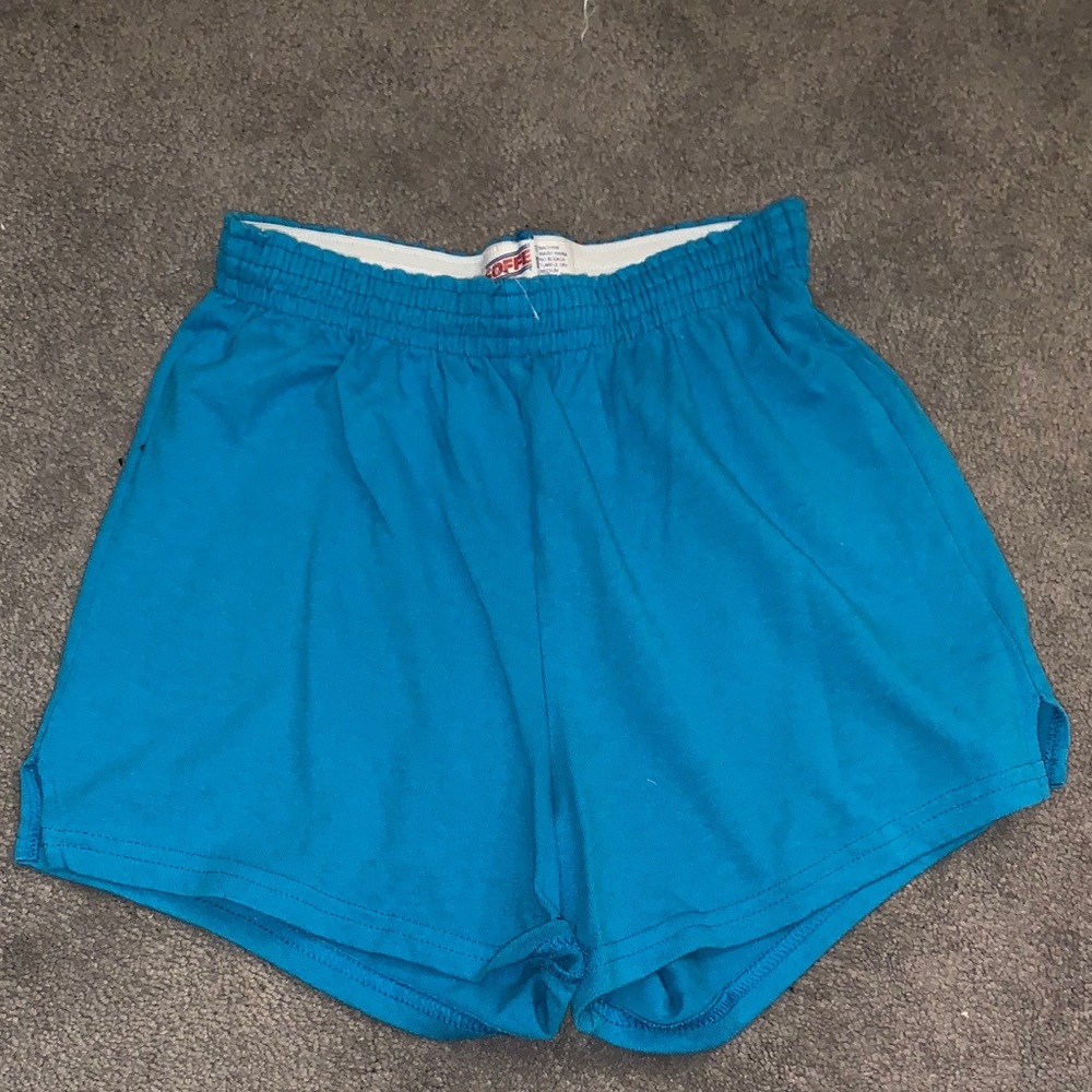 Blue soffe shorts